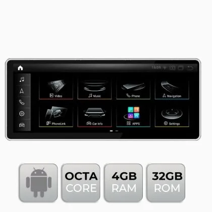Navigatie Audi A4 A5 MMI3G 2009-2014 Android Octa Core 4+64 10.25" 1920x720 | Ambient Garage