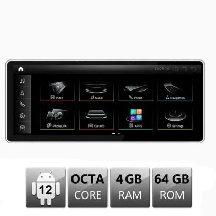 Navigatie Audi A6 C6 MMI3G 2009-2010 Android Octa Core 4+64 10.25" 1920x720 | Ambient Garage