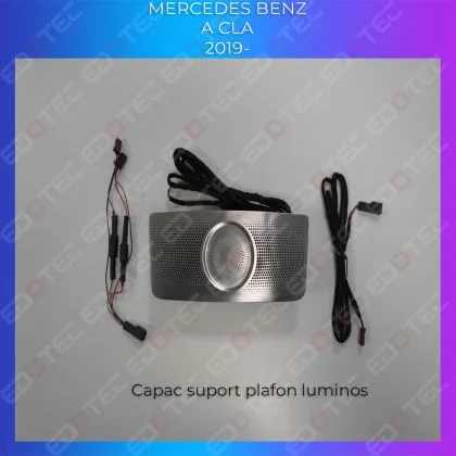 Lumini Ambientale NIGHTVIBE capac suport plafon Mercedes A W177 CLA W118 control pe sistemul original sau telefon | Ambient Garage