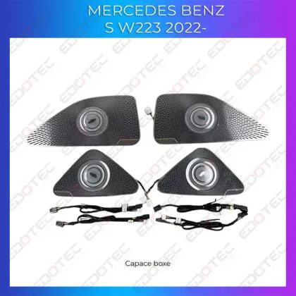 Lumini Ambientale NIGHTVIBE Mercedes  set complet control telefon sau sistem original | Ambient Garage