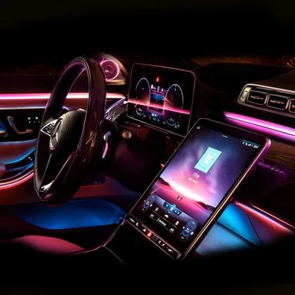 Lumini Ambientale NIGHTVIBE statice universale 64 de culori AMB-UNIV-01 control din telefon universal | Ambient Garage