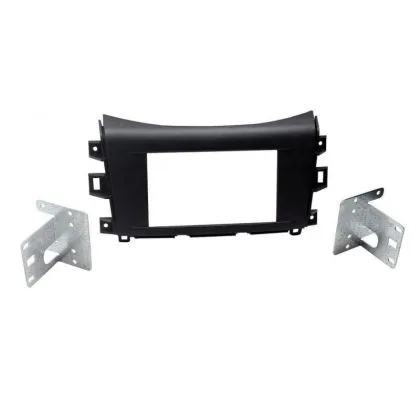 Connects2 CT23NS23 2DIN Kit Rama Nissan Navara 2015 Negru mat | Ambient Garage