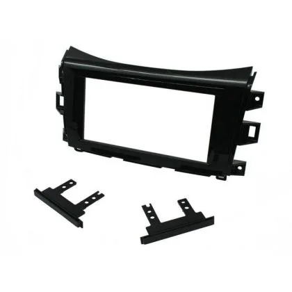Connects2 CT23NS25 2DIN Kit Rama Nissan Navara 2014 Negru lucios | Ambient Garage