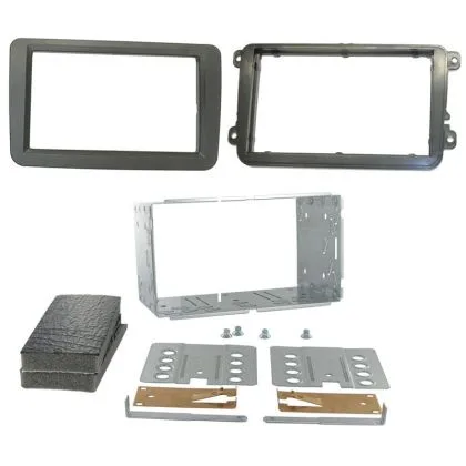 Connects2 CT23VW01A kit rama 2DIN VW Vento/Passat/Touran (negru) | Ambient Garage
