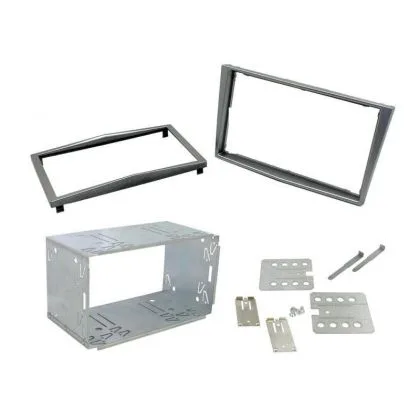 Connects2 CT23VX03A kit rama 2DIN Opel Astra H,Zafira B,Antara,Corsa,Tigra(Argintiu) | Ambient Garage