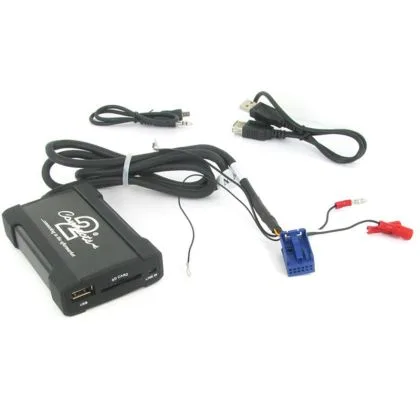 Connects2 CTAADUSB004 Interfata Audio mp3 USB/SD/AUX-IN AUDI A2/A3/A4/TT(Quadlock) | Ambient Garage