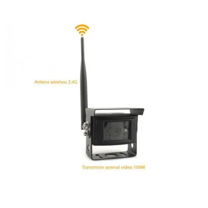 Camera video wireless spate pentru dube camioane si utilaje Edotec EDT-CAM305W | Ambient Garage