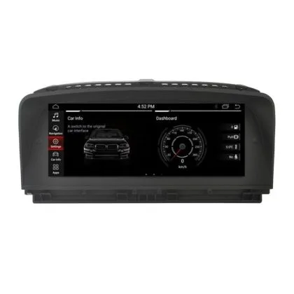 Navigatie auto BMW Seria 7 E65 E66 Android Internet procesor Qualcomm 4G EDT-E65-QUALCOMM | Ambient Garage