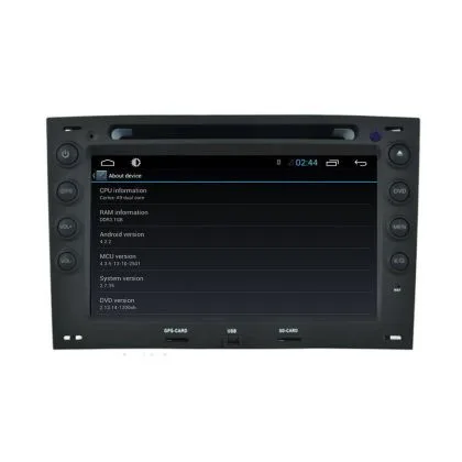 Navigatie Renault Megane 2 EDT-G098 cu Android GPS USB Radio Internet Bluetooth | Ambient Garage