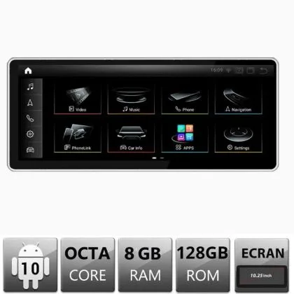 Navigatie Audi Q3 MMI3G EDT-Q3-V3 ecran 10.25" Android Gps Internet Bluetooth USB Video Qualcomm 8 GB + 128 GB | Ambient Garage
