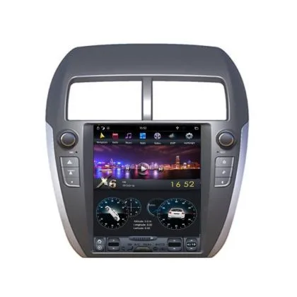Navigatie Tesla Mitsubishi ASX cu Android GPS Bluetooth Radio Internet procesor Six Core si ecran tip Tesla | Ambient Garage