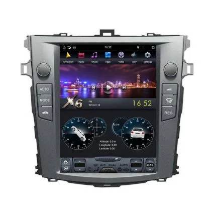 Navigatie Toyota Corolla EDT-T063 cu Android GPS Bluetooth Radio Internet procesor Six Core si ecran tip Tesla | Ambient Garage