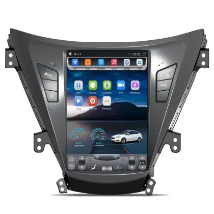 Navigatie Hyundai Elantra 2014- EDT-T092 cu Android GPS Bluetooth Radio Internet si ecran tip Tesla | Ambient Garage