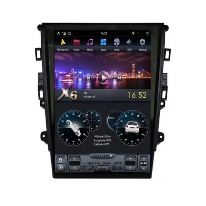 Navigatie Ford Mondeo EDT-T377-PX6 cu Android GPS Bluetooth Radio Internet procesor Six Core si ecran tip Tesla | Ambient Garage