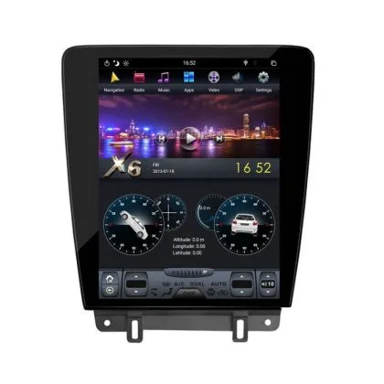 Navigatie Ford Mustang 2010-2013 EDT-T569 cu Android GPS Bluetooth Radio Internet procesor Six Core si ecran tip Tesla | Ambient Garage