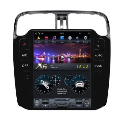 Navigatie VW Polo EDT-T655 cu Android GPS Bluetooth Radio Internet procesor Six Core si ecran tip Tesla | Ambient Garage