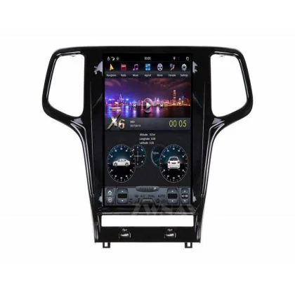 Navigatie Jeep Grand Cherokee 2010-2013 cu Android GPS Bluetooth Radio Internet procesor Six Core si ecran tip Tesla | Ambient Garage