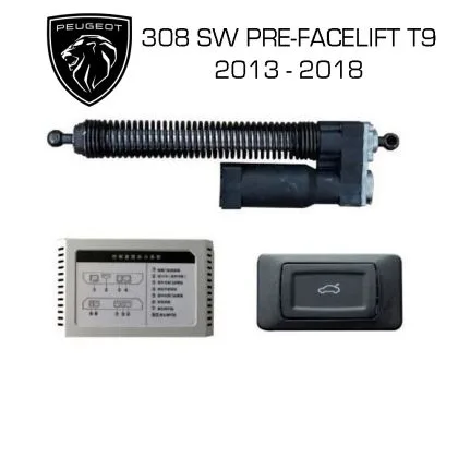 Sistem de ridicare și închidere portbagaj automat din buton și cheie Peugeot 308 SW Pre-Facelift T9 2013 - 2018 | Ambient Garage