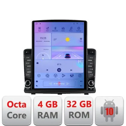 Navigatie Opel Antara G-019 ecran tip TESLA 9.7" cu Android Radio Bluetooth Internet GPS WIFI 4+32GB DSP 4G Octa Core | Ambient Garage