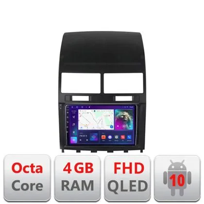 Navigatie VW Touareg 2004-2011 B-042 Android Ecran QLED octa core 4+64 carplay android auto KIT-042+EDT-E309V3 | Ambient Garage