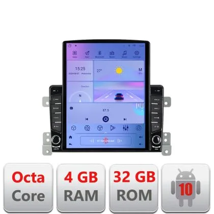 Navigatie Suzuki Grand Vitara Old G-053 ecran tip TESLA 9.7" cu Android Radio Bluetooth Internet GPS WIFI 4+32GB DSP 4 | Ambient Garage