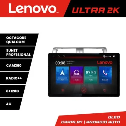 Navigatie Toyota Landcruiser J150 Prado 2014-2017 N-065 ecran 13" 2K 8+128 Android Waze USB Navigatie 4G 360 To | Ambient Garage
