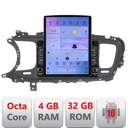 Navigatie Kia Optima 2014-2015 Android radio gps internet Octa Core 4+64 LTE Kit-091-v2+EDT-E709 | Ambient Garage