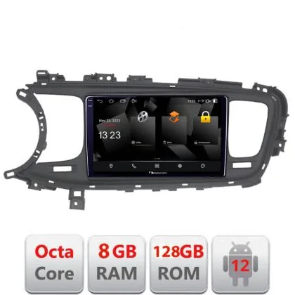 Navigatie Kia Optima 2014-2015 Android radio gps internet octa core 8+128 carplay android auto | Ambient Garage