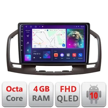 Navigatie Opel Insignia 2009-2013 B-114 Android Ecran QLED octa core 4+64 carplay android auto KIT-114+EDT-E309V3 | Ambient Garage