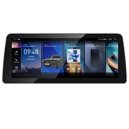 Navigatie BMW X3 F25 F26 2010-2017 CIC  8+128 Pro 4G Lenovo Brillante | Ambient Garage
