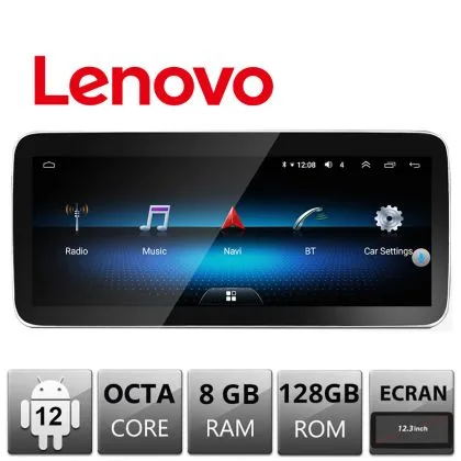 Navigatie Mercedes Clasa E Coupe W207 anii 2008-2011 cu sistem NTG4   8+128 Pro 4G Lenovo Brillante | Ambient Garage
