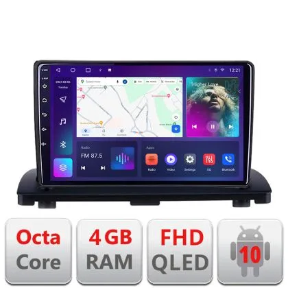 Navigatie Volvo XC90 B-173 Android Ecran QLED octa core 4+64 carplay android auto KIT-173+EDT-E309V3 | Ambient Garage