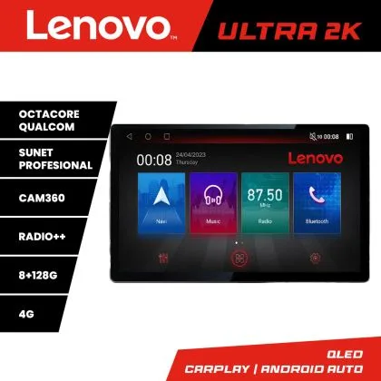 Navigatie Kia Carens 2013-2018 N-2023 ecran 13" 2K 8+128 Android Waze USB Navigatie 4G 360 Toslink Youtube Radi | Ambient Garage