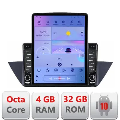 Navigatie BMW X1 E84 H-219 ecran tip TESLA 9.7" cu Android Radio Bluetooth Internet GPS WIFI 4+32GB DSP 4G Octa Core | Ambient Garage