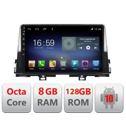 Navigatie Kia Picanto 2016- F-2217 Octa Core cu Android Radio Bluetooth Internet GPS WIFI DSP 8+128GB 4G | Ambient Garage