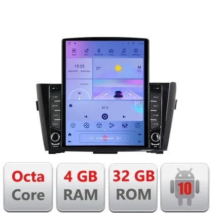 Navigatie Nissan Qashqai/X-Trail 2013- G-353 ecran tip TESLA 9.7" cu Android Radio Bluetooth Internet GPS WIFI 4+32GB | Ambient Garage