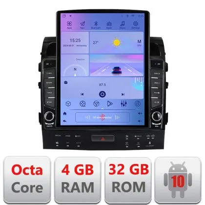 Navigatie Toyota Landcruiser 200 V8 2007-2015 cu navi si 360 Android radio gps internet Octa Core 4+64 LTE KIT-381-360+EDT-E709 | Ambient Garage