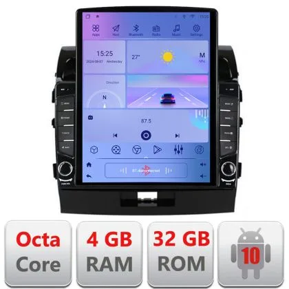 Navigatie TOYOTA Land Cruiser L200 H-381 ecran tip TESLA 9.7" cu Android Radio Bluetooth Internet GPS WIFI 4+32GB DSP | Ambient Garage