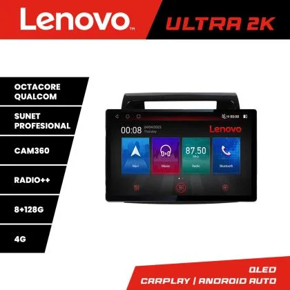 Navigatie Toyota LandCruiser 2008-2015 N-381 ecran 13" 2K 8+128 Android Waze USB Navigatie 4G 360 Toslink Youtu v1 | Ambient Garage