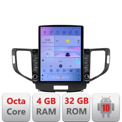 Navigatie Honda Accord 2008-2012 G-8951 ecran tip TESLA 9.7" cu Android Radio Bluetooth Internet GPS WIFI 4+32GB DSP 4 | Ambient Garage