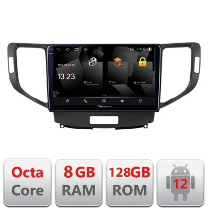 Navigatie Honda Accord 2008-2012 5960Pro-8951 Android Octa Core Qualcomm 2K Qled 8+128 DTS DSP 360 4G Optical | Ambient Garage