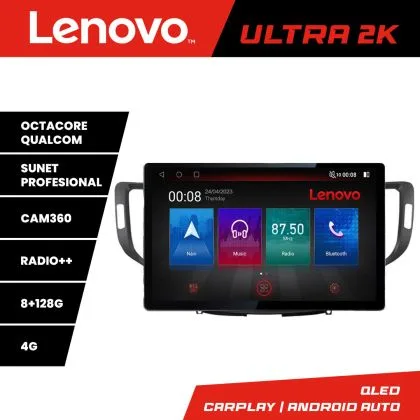 Navigatie Honda Accord 2008-2012 N-8951 ecran 13" 2K 8+128 Android Waze USB Navigatie 4G 360 Toslink Youtube Ra | Ambient Garage
