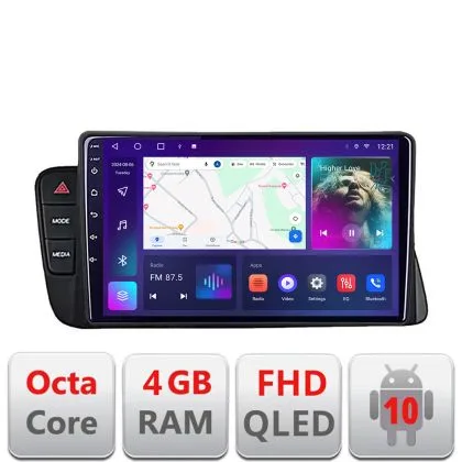 Navigatie Audi A4 A5 B8 cu MMI3G Android radio gps internet 4+64 carplay android auto KIT-a4-3G+EDT-E310v3 | Ambient Garage