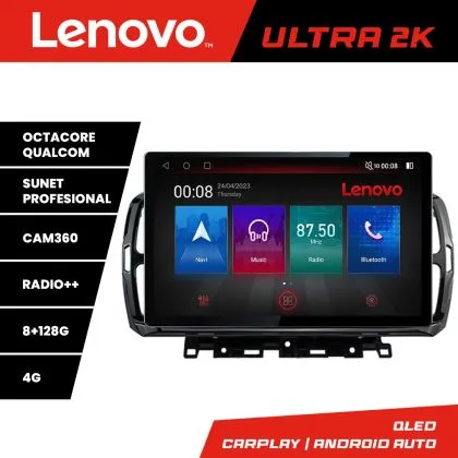 Navigatie Citroen C5 Aircross, Ecran 2K QLED 13",Octacore,8Gb RAM,128Gb Hdd,4G,360,DSP,Carplay,Bluetooth E513-pro | Ambient Garage