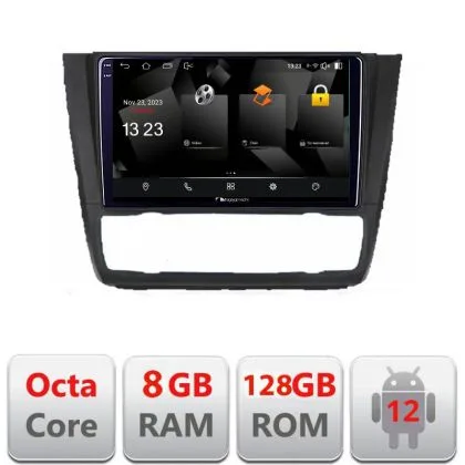 Navigatie BMW Seria 1 E87 5960Pro-BMW117 Android Octa Core Qualcomm 2K Qled 8+128 DTS DSP 360 4G Optical | Ambient Garage