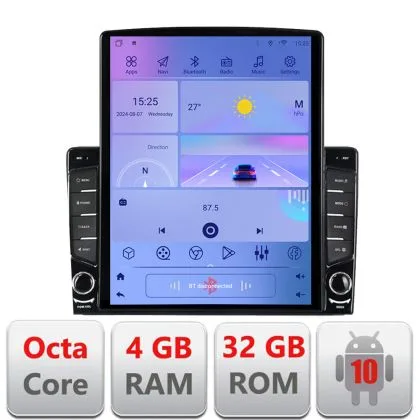 Navigatie Citroen C3 intre anii 2018- Android radio gps internet Octa Core 4+64 LTE Kit-c3+EDT-E710 | Ambient Garage