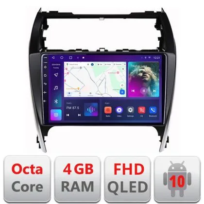 Navigatie Toyota Camry 2012-2018 Android radio gps internet 4+64 carplay android auto Kit-camry12+EDT-E310v3 | Ambient Garage