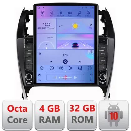 Navigatie Toyota Camry 2012-2018 Android radio gps internet Octa Core 4+64 LTE Kit-camry12+EDT-E710 | Ambient Garage
