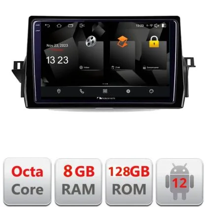 Navigatie Toyota Camry 2021- 5960Pro-camry2021 Android Octa Core Qualcomm 2K Qled 8+128 DTS DSP 360 4G Optical | Ambient Garage