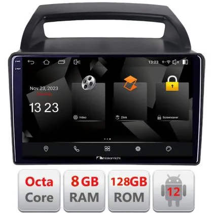 Navigatie Kia Carnival 2006-2014 Android radio gps internet octa core 8+128 carplay android auto | Ambient Garage